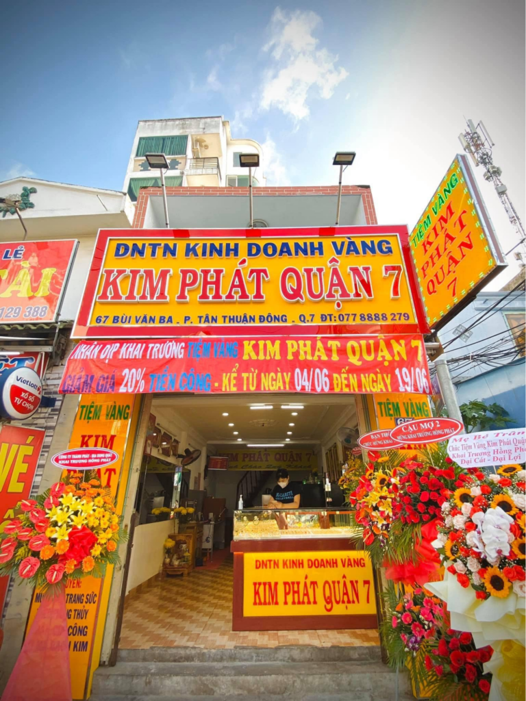 Tiệm vàng Kim Phát - TP HCM